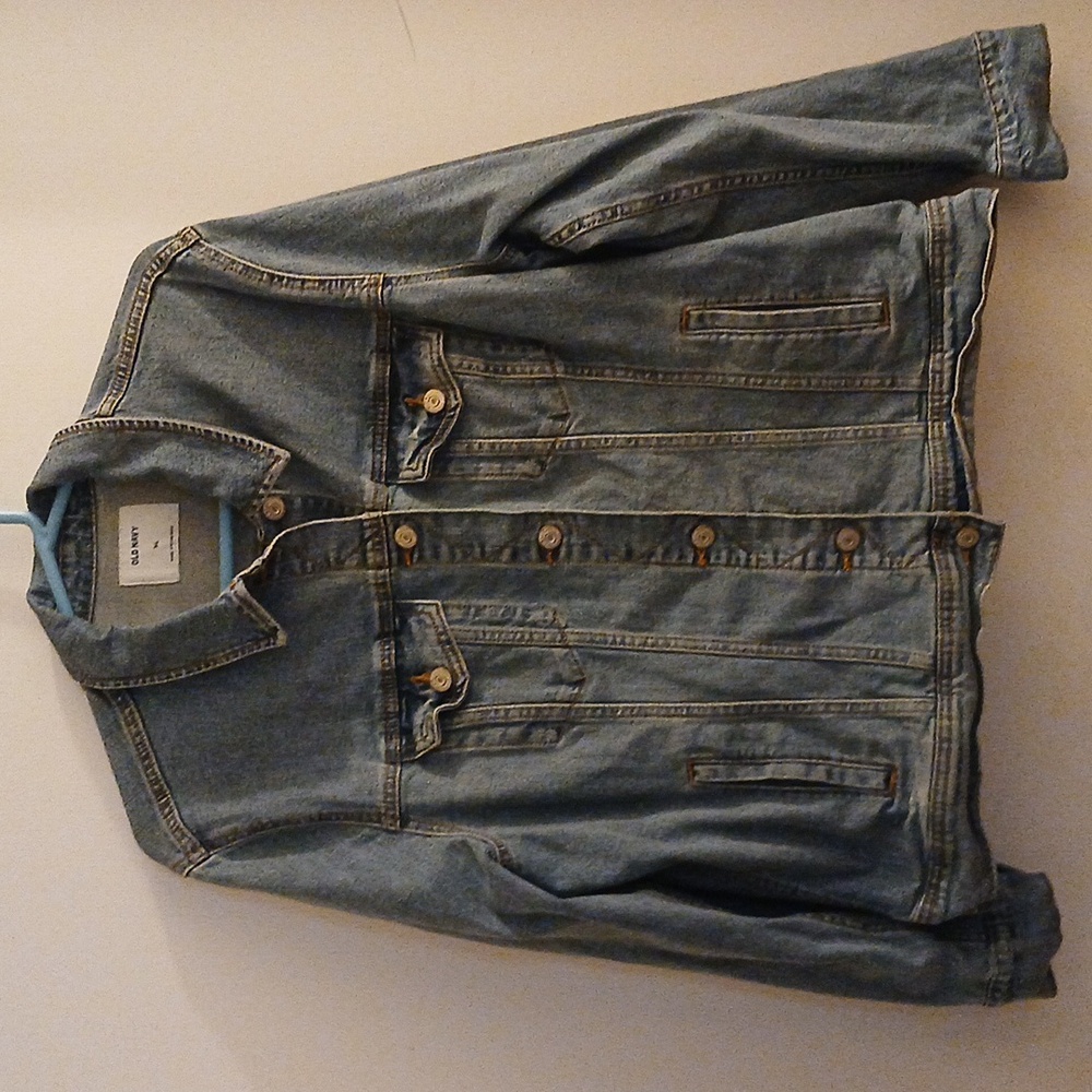 Old Navy stretch classic denim jacket size XL